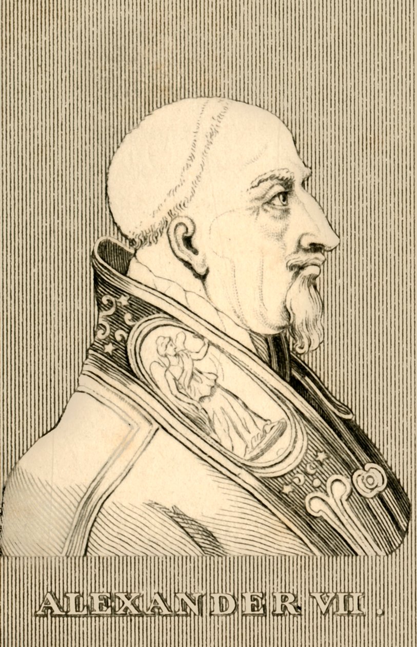 Alexander VII, 1599-1667, 1830. by Unbekannt