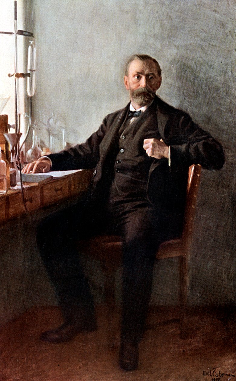 Alfred Nobel, İsveçli kimyager ve mucit by Unbekannt
