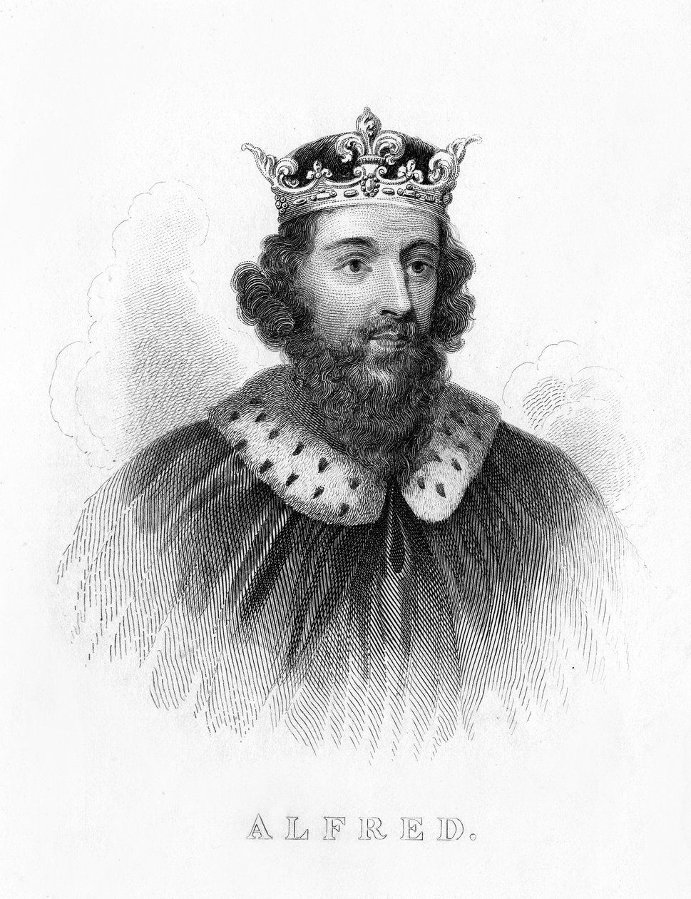 Büyük Alfred, 19. yüzyıl by Unbekannt