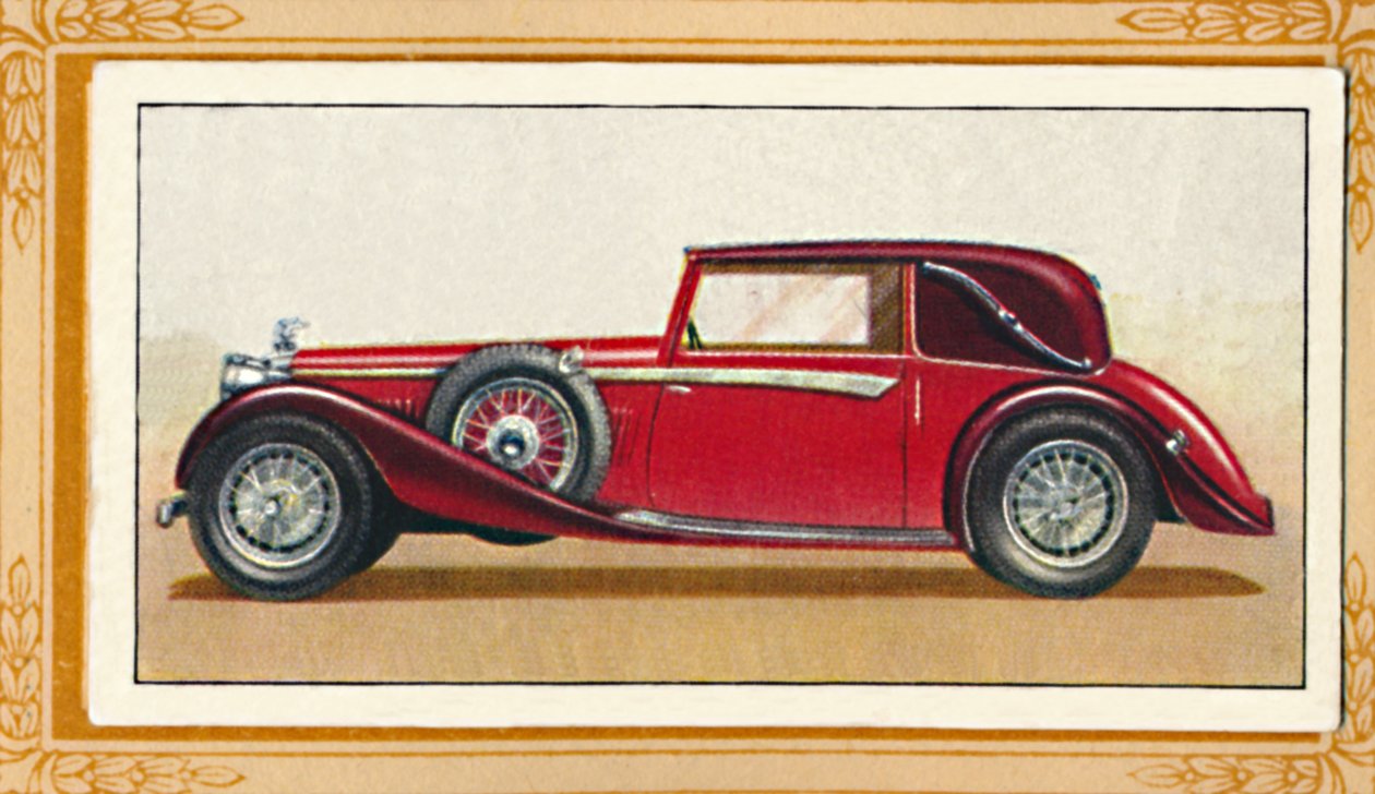 Alvis Speed 20 Açılır Kafa Coupé , c1936 by Unbekannt
