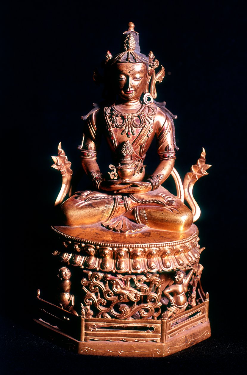 Amitabha Buda, 18. yüzyıl by Unbekannt