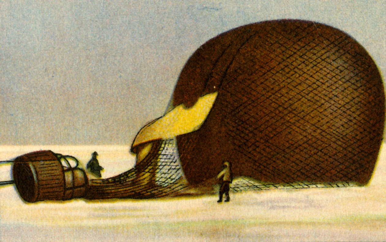 Çarpışmadan sonra Andrées Arktik balonu, 1897, 1932. by Unbekannt