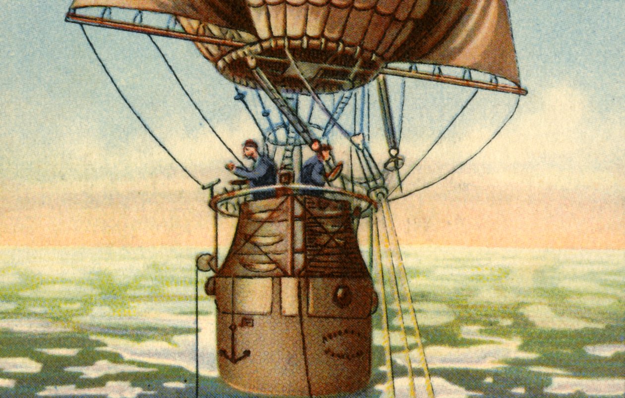 Andrées Arktik balon seferi, 1897, 1932. by Unbekannt