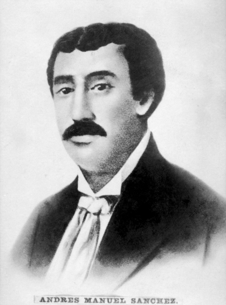 Andres Manuel Sanchez, 1805-1826, 1920