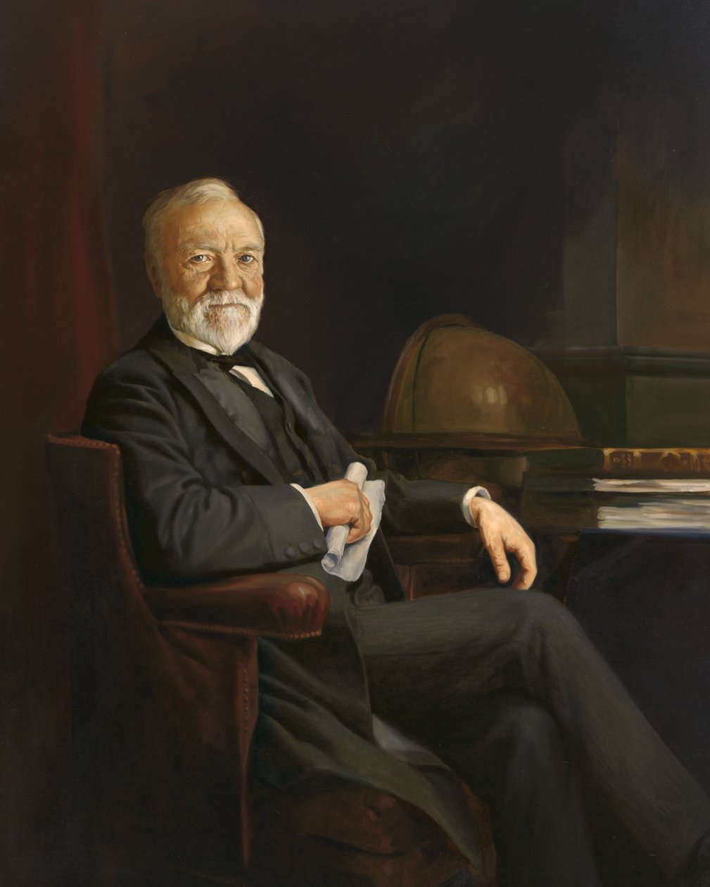 Andrew Carnegie, c. 1905. by Unbekannt