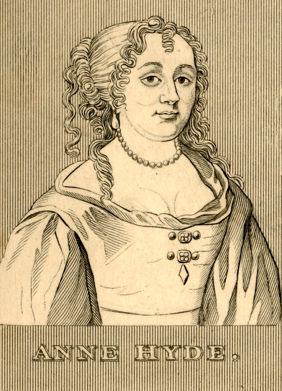 Anne Hyde, 1637-1671, 1830. by Unbekannt