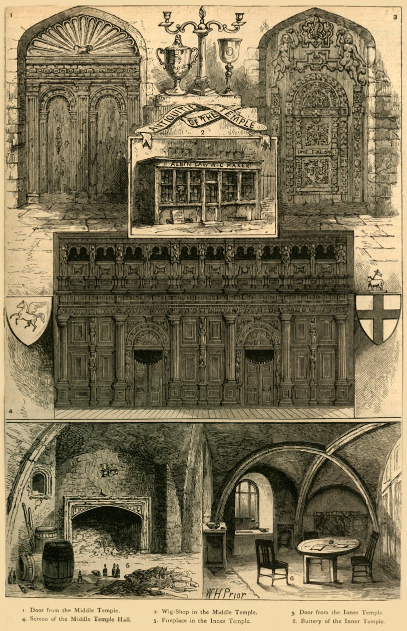 Tapınağın Eski Eserleri, 1897. by Unbekannt