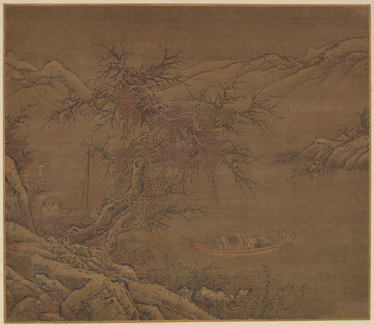 Kış Kıyısına Yaklaşmak, Ming Hanedanlığı, 1368-1644. by Unbekannt