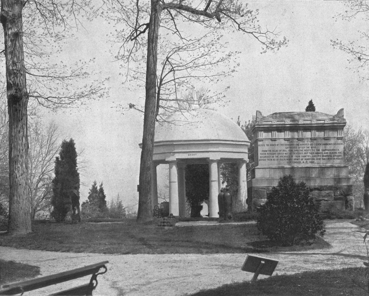 Arlington Ulusal Mezarlığı, Virginia, ABD, c1900. by Unbekannt