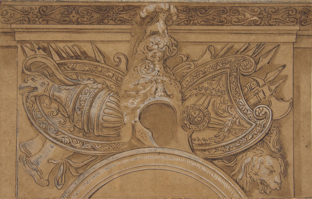 Armorial Trophy, 1600-1800. by Unbekannt