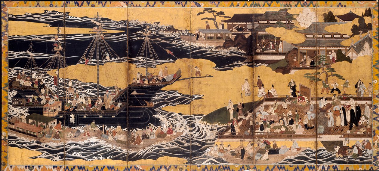 Güney Barbarların Gelişi, c. 1600. by Unbekannt