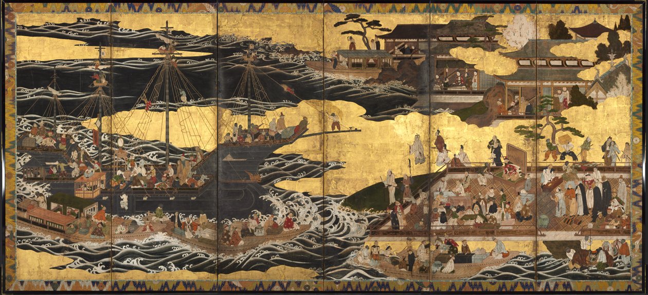 Güney Barbarların Gelişi, c. 1600. by Unbekannt