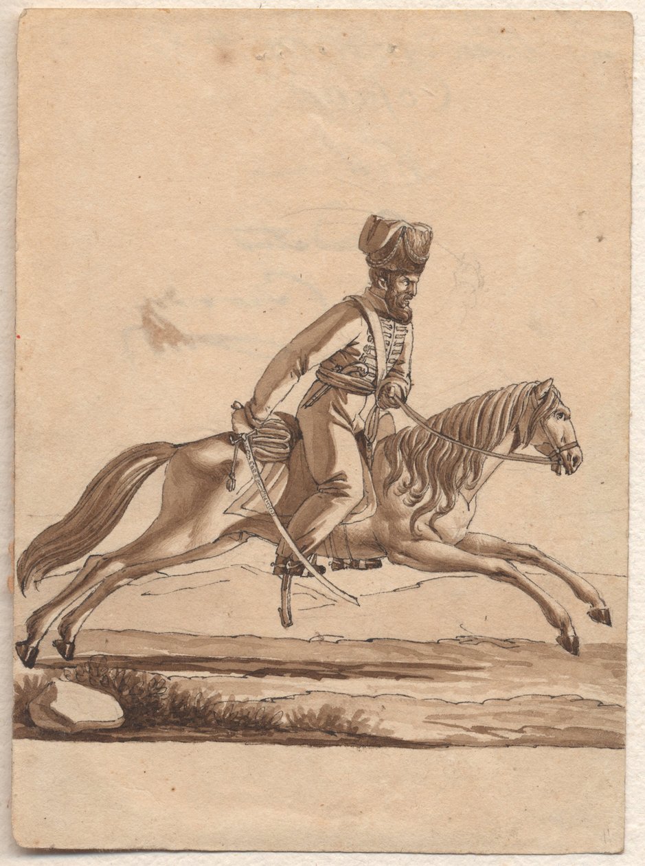 Kazak Atamanı, 1818 by Unbekannt