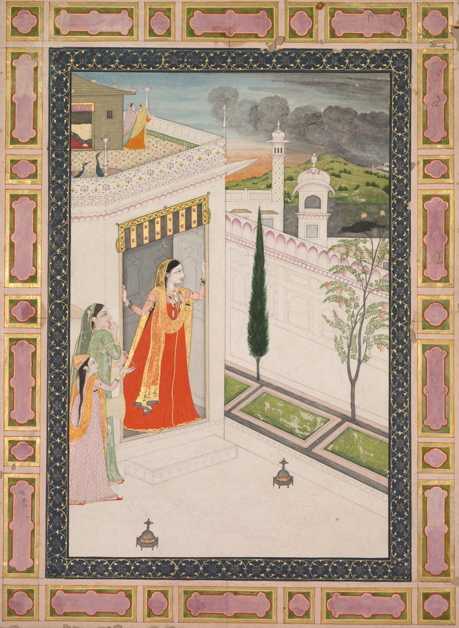 Karga Vasakasajja Nayika, c. 1800. by Unbekannt