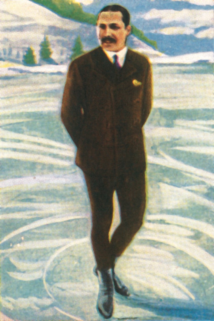 Avusturyalı patenci Willi Böckl, 1928. by Unbekannt