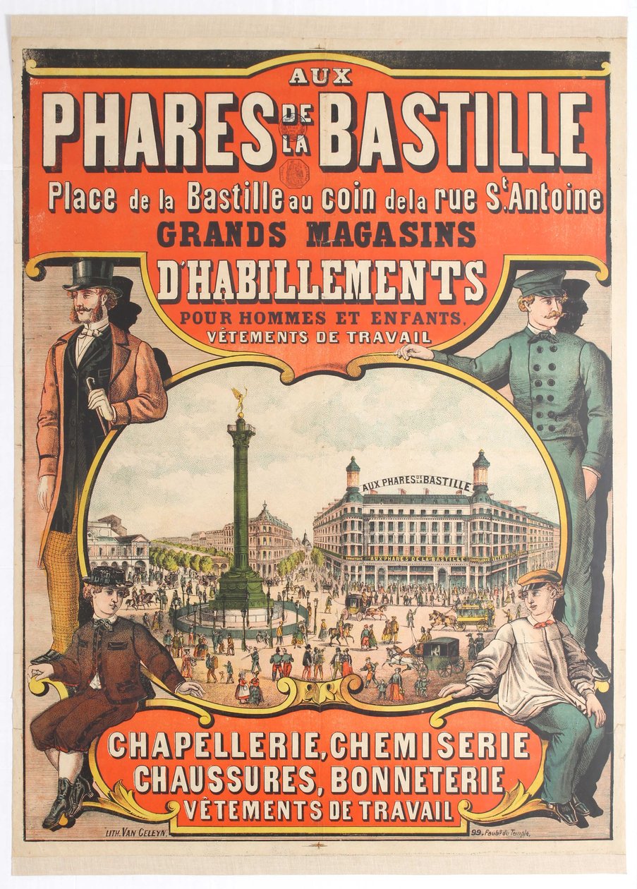 Bastille Fenerlerinde, 1890