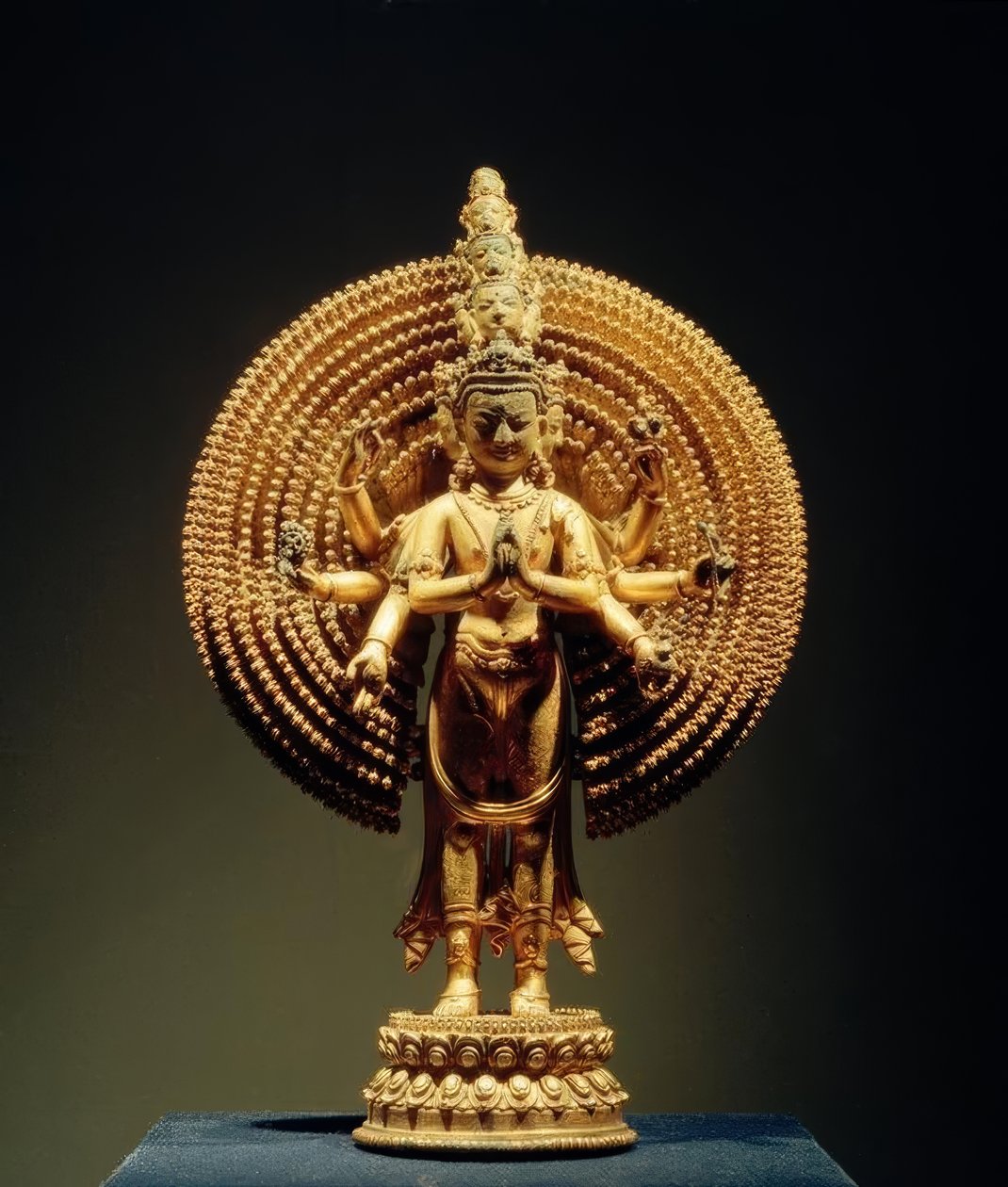 Avalokitesvara / Skulptur, 14. Jhdt. by Unbekannt