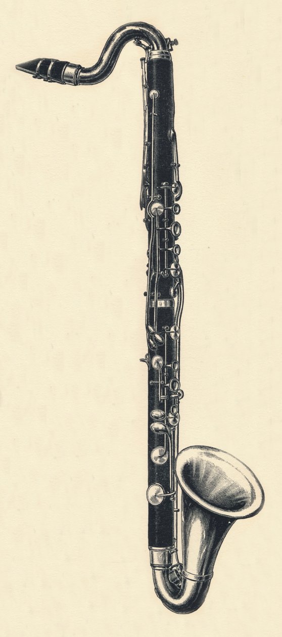B Bas Klarnet, 1895. by Unbekannt