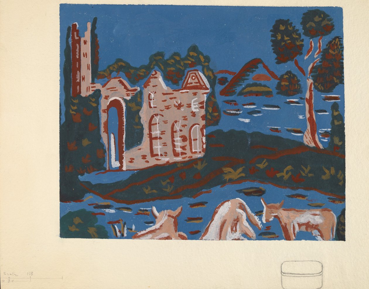 Bant Kutusu Tasarımı, c. 1939. by Unbekannt