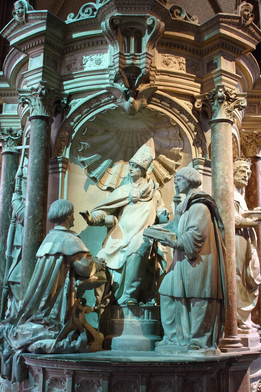 Saint Remi Bazilikası, Reims (Fransa) by Unbekannt