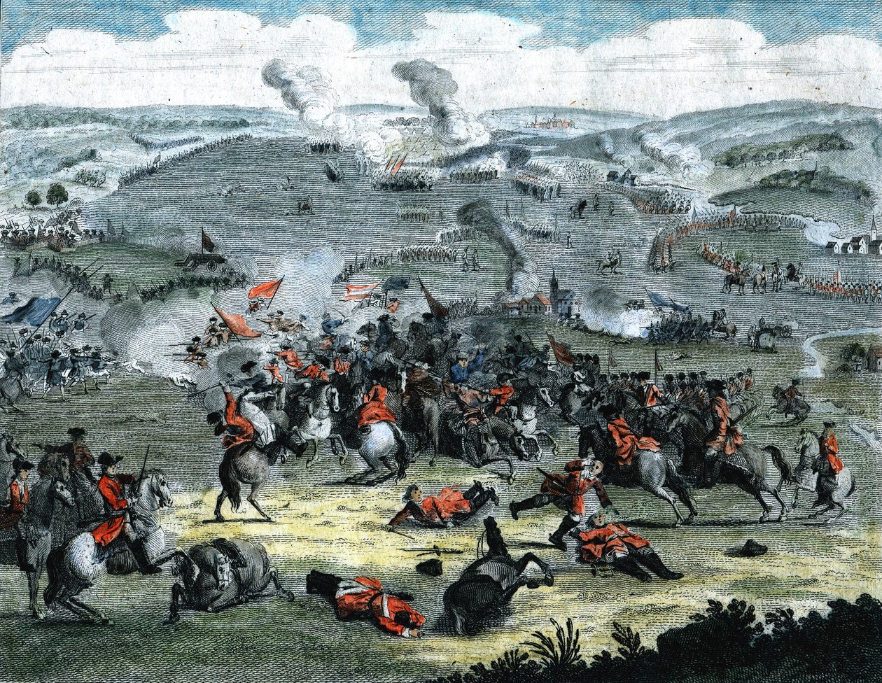 Blenheim Savaşı Ağustos 1704 by Unbekannt
