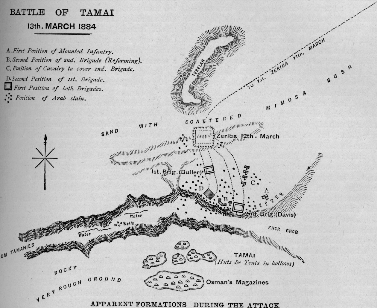 Tamai Savaşı: Plan, 1902 by Unbekannt