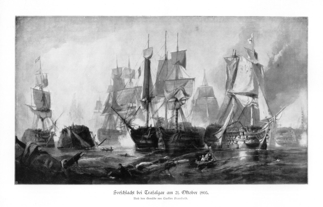 Trafalgar Savaşı, 21 Ekim 1805 1900 by Unbekannt