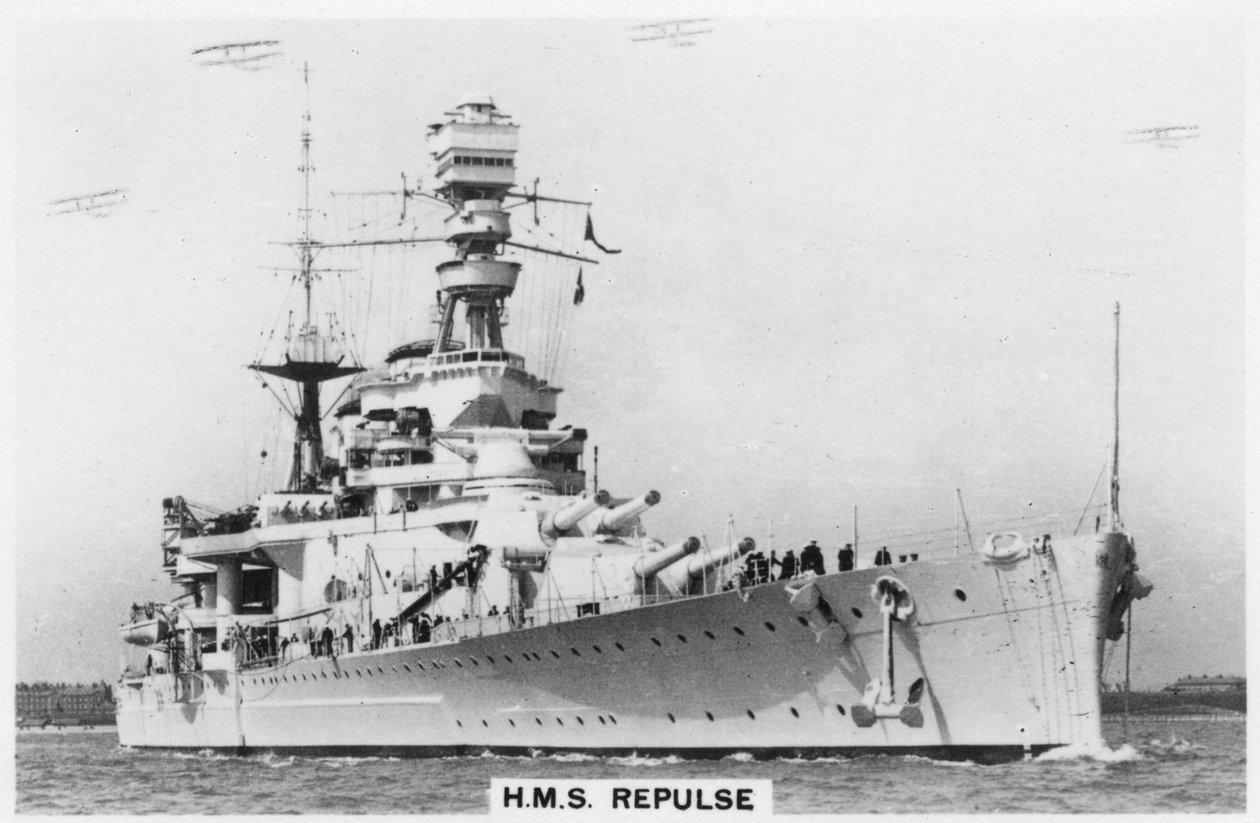 Battlecruiser HMS Repulse, 1937 by Unbekannt