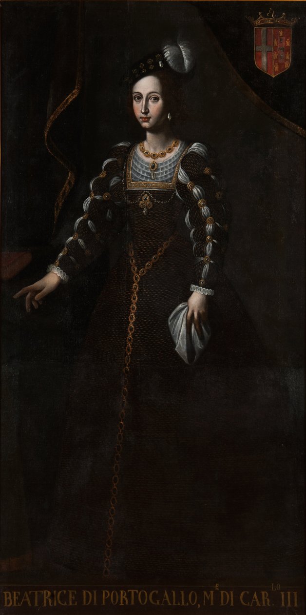 Portekiz Beatrice 1504-1538, Savoy Düşesi by Unbekannt