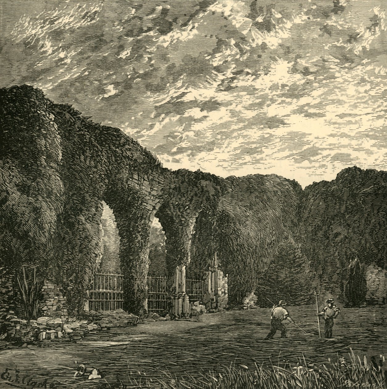 Beaulieu Manastırı, 1898. by Unbekannt