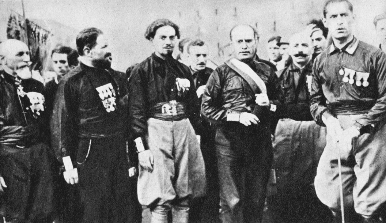 Benito Mussolini 1883-1945 İtalyan faşist diktatör, 1922 by Unbekannt