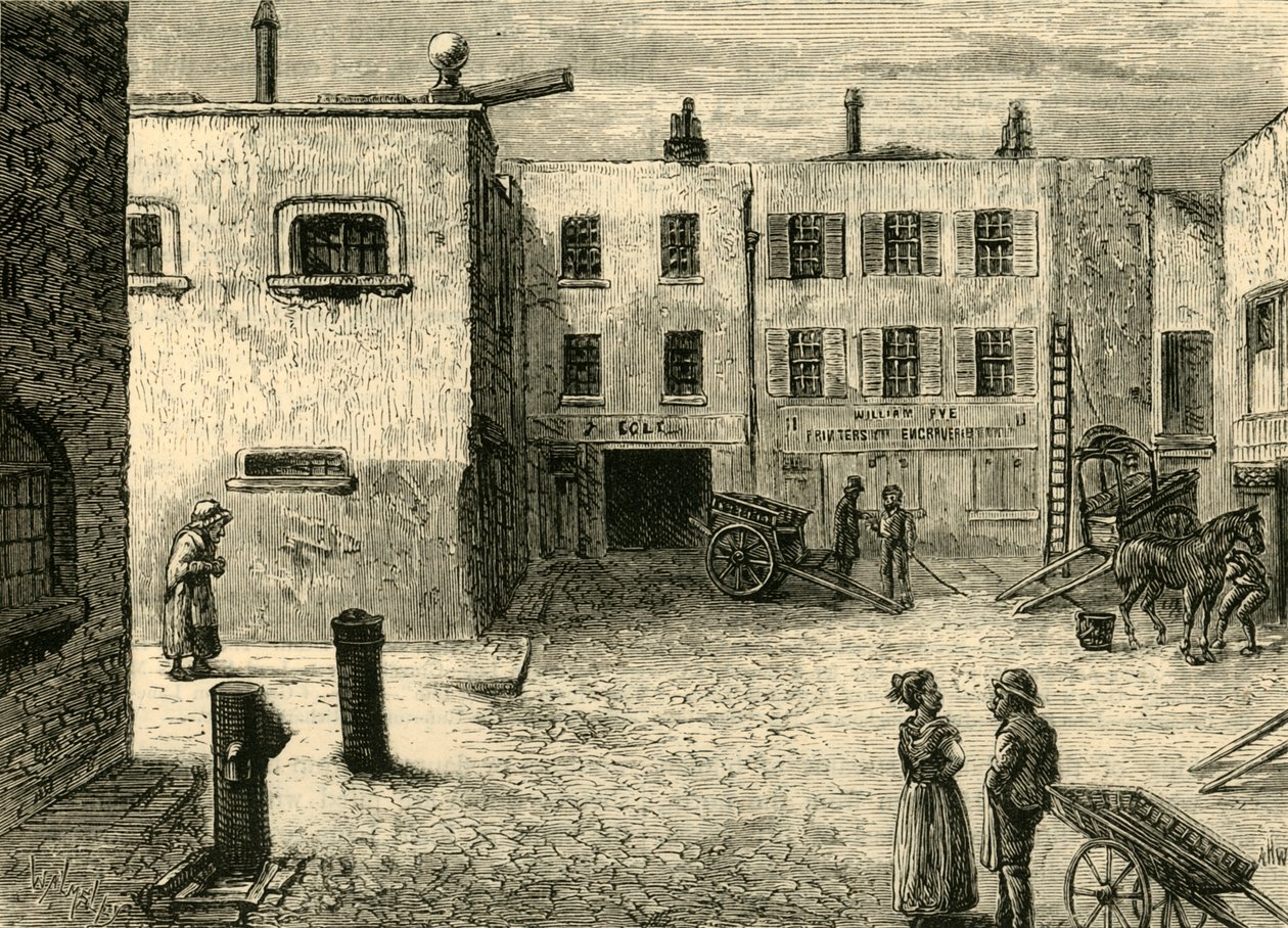 Kanayan Kalp Yard, c1872. by Unbekannt