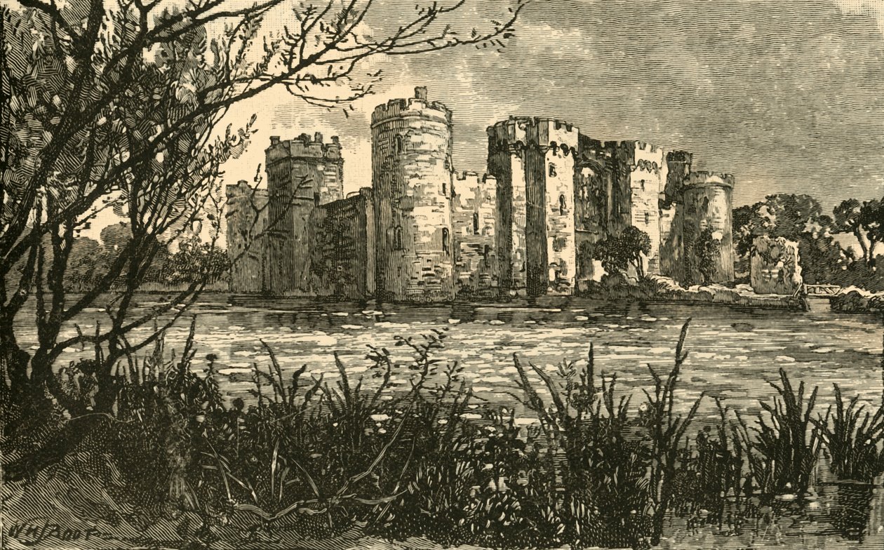 Bodiam Kalesi, 1898. by Unbekannt