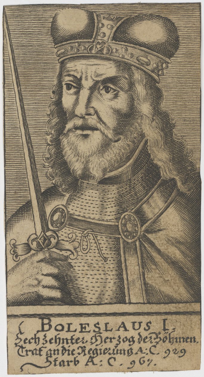 Boleslaus I Zalim, Bohemya Dükü. by Unbekannt
