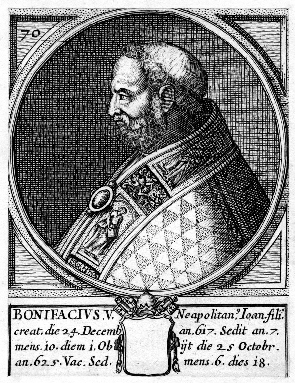 Boniface V, Katolik Kilisesi Papası by Unbekannt
