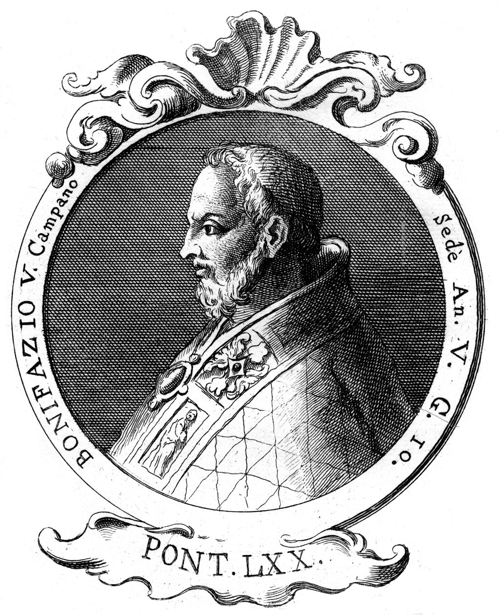 Boniface V, Katolik Kilisesi Papası by Unbekannt