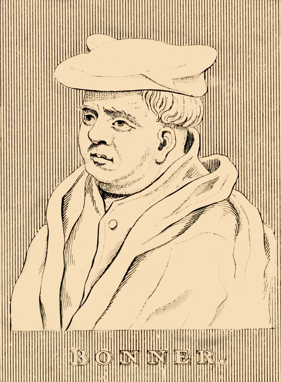 Bonner, c1500-1569, 1830. by Unbekannt