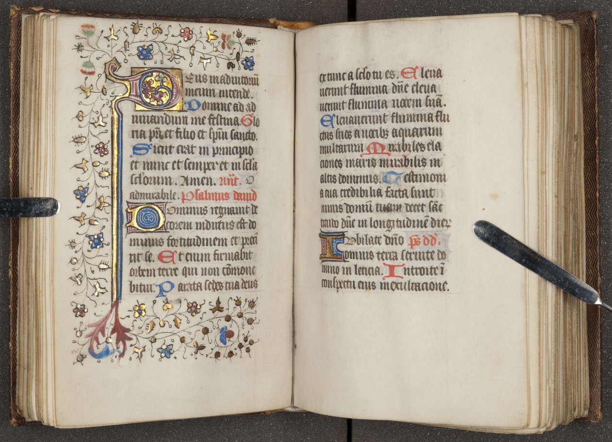 Saatler Kitabı, c.1450 (parşömen üzerine mürekkep) by Unbekannt