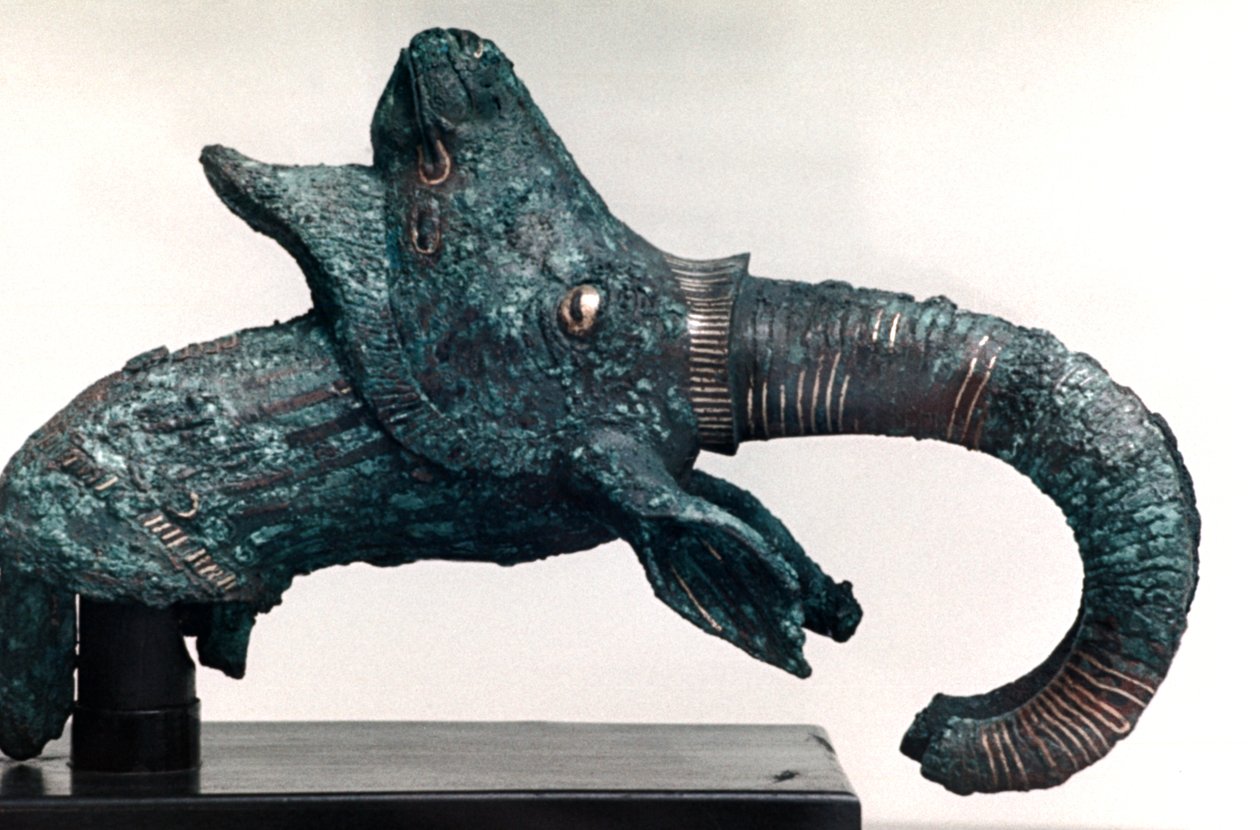 Altın Kabuklu Bronz Heykel by Unbekannt