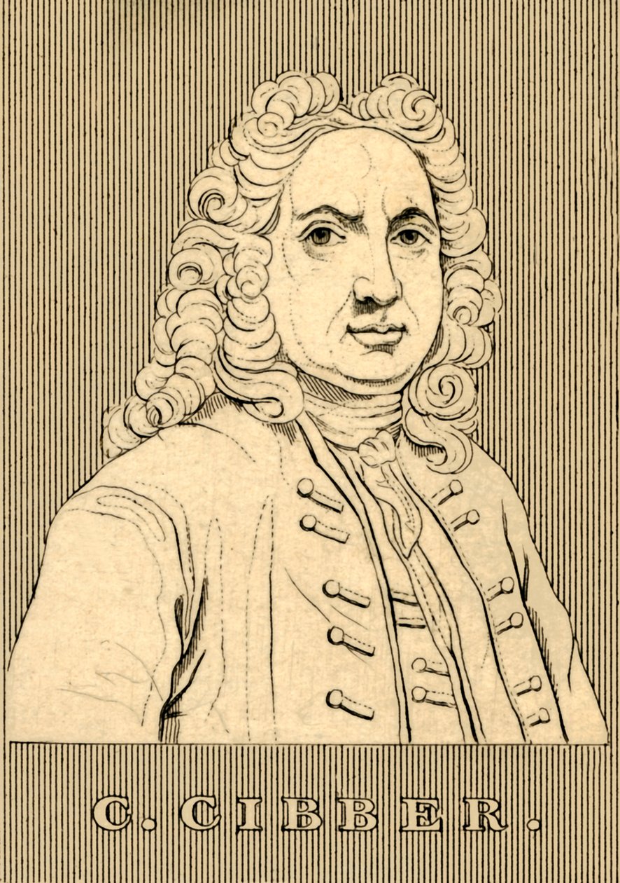C. Cibber, 1671-1757, 1830. by Unbekannt
