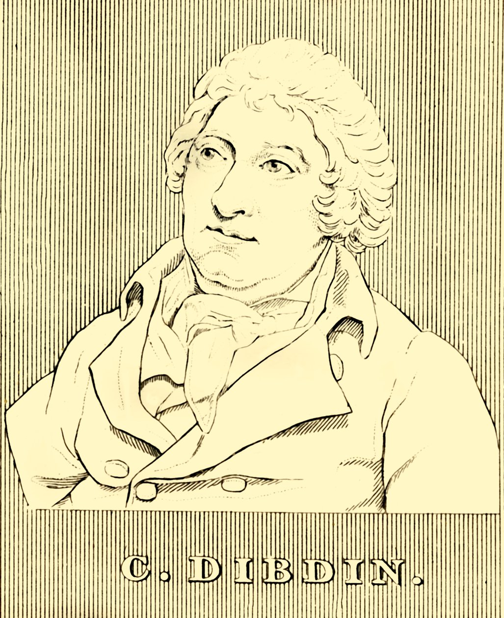 C. Dibdin, c1745-1814, 1830. by Unbekannt