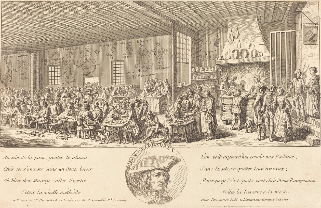 Ramponaux Kabaresi, c. 1760. by Unbekannt
