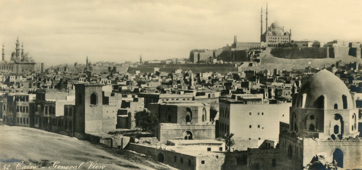 Kahire - Genel Görünüm, c1918-c1939. by Unbekannt