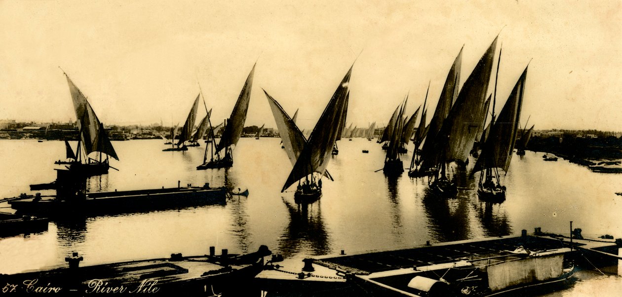 Kahire - Nil Nehri, c1918-c1939. by Unbekannt