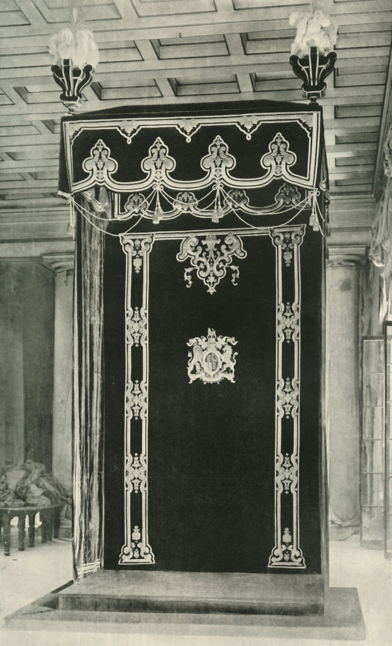 Taht Odasındaki Kanopi, Hükümet Konağı, 1925. by Unbekannt
