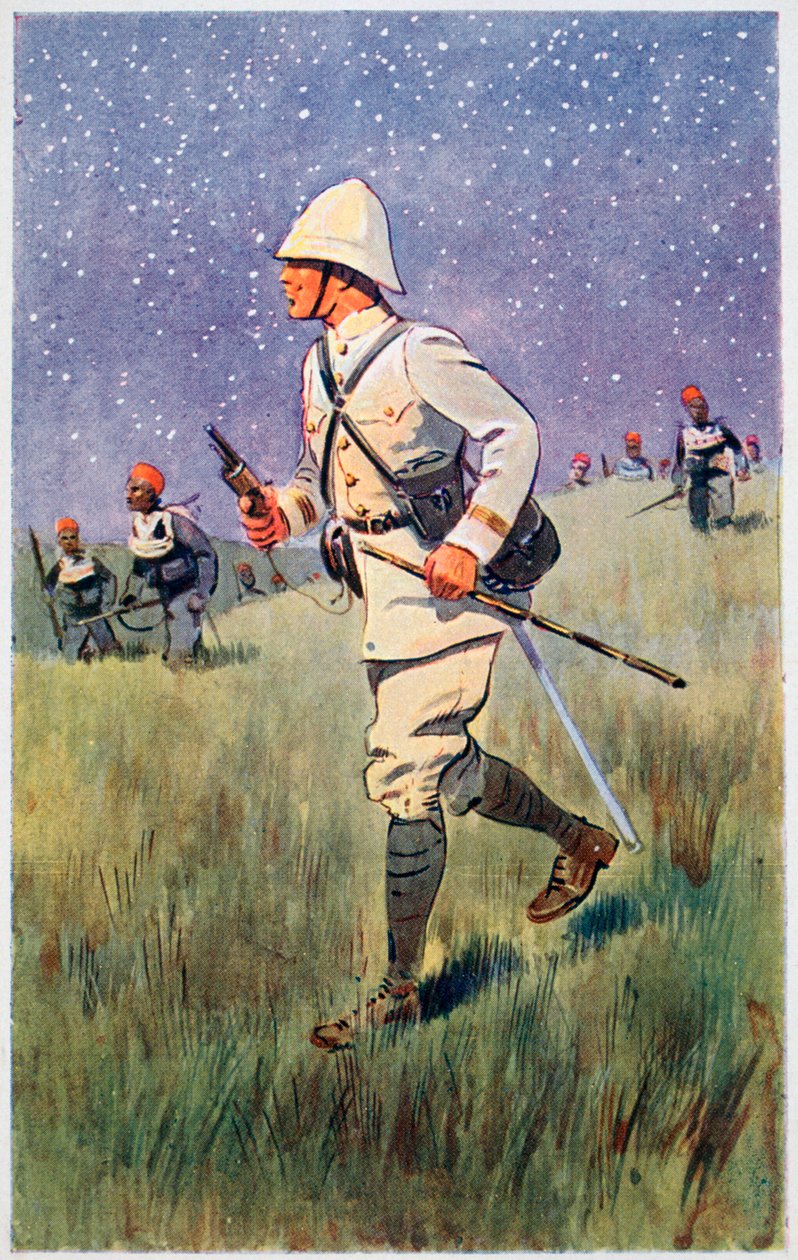 Kaptan J Fiegenschuh, Abecher, 1910 by Unbekannt