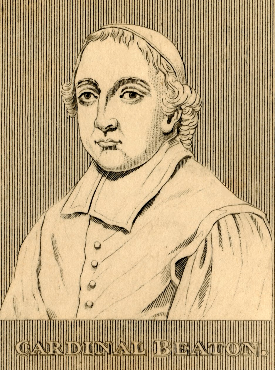 Kardinal Beaton, 1494-1546, 1830. by Unbekannt