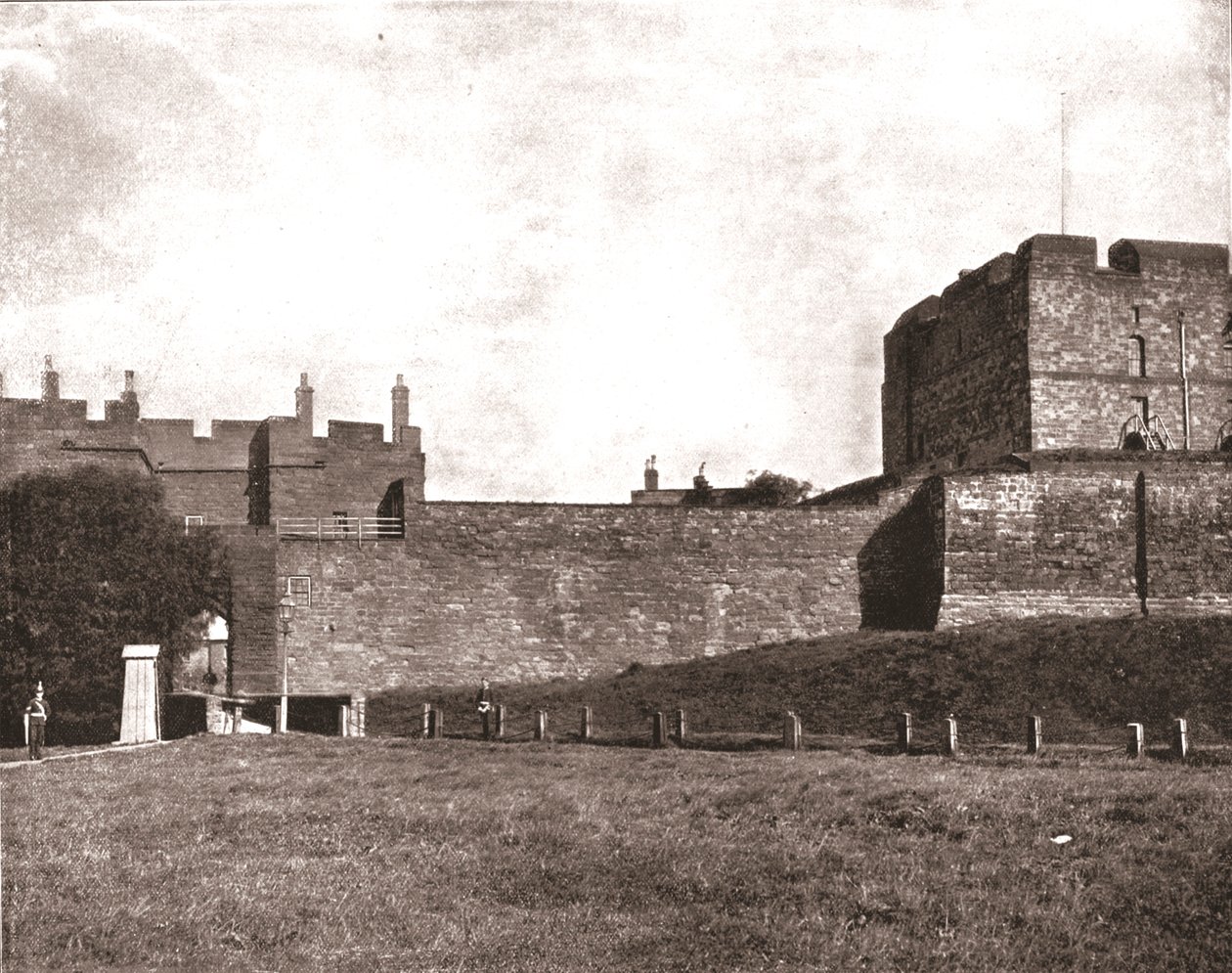 Carlisle Kalesi, Cumbria, 1894. by Unbekannt