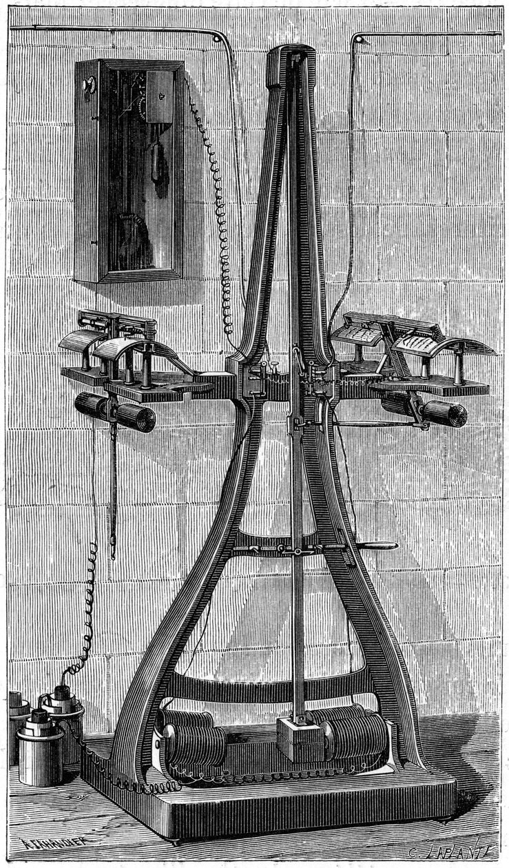 Casellis pantelgrafı, 1874 by Unbekannt