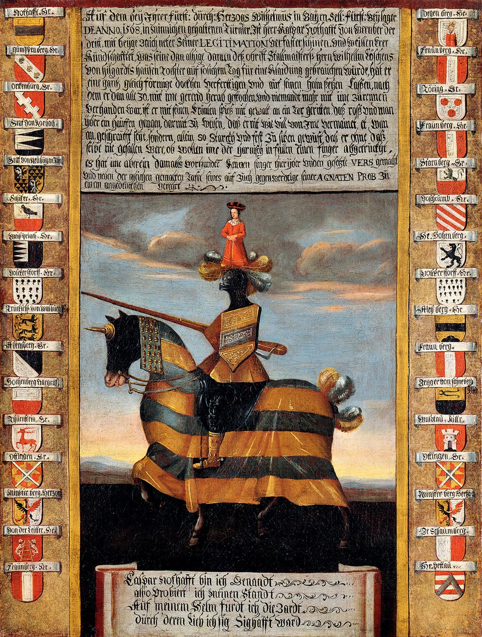 Caspar Nothaft von Hohenberg by Unbekannt